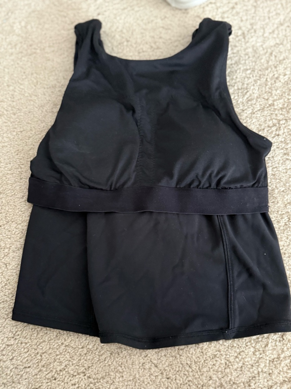 Lululemon Nulu Twist-Back Yoga Black Bra Top - Picture 4 of 6